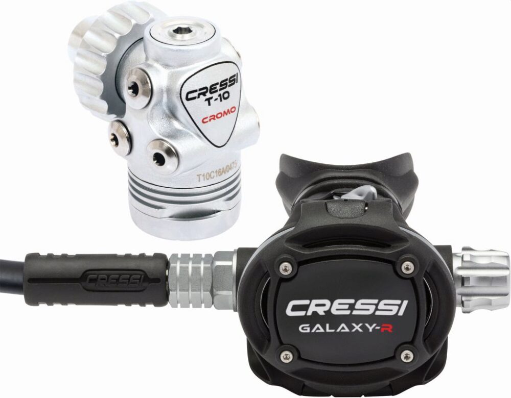 Cressi T10-SC Cromo / Galaxy Adj - DIN