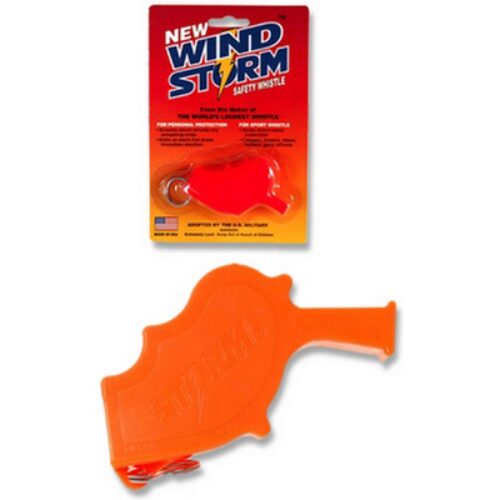 Wind Storm Whistle - Orange