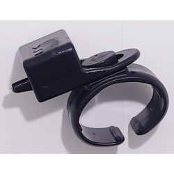 Snorkel Clip - Black Oval