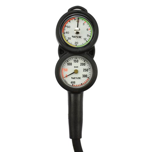 SEAC Console 3 pressure, depth and compass gauge set