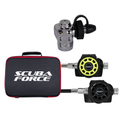 ScubaForce Black Devil PRO Recreational Regulator Set III