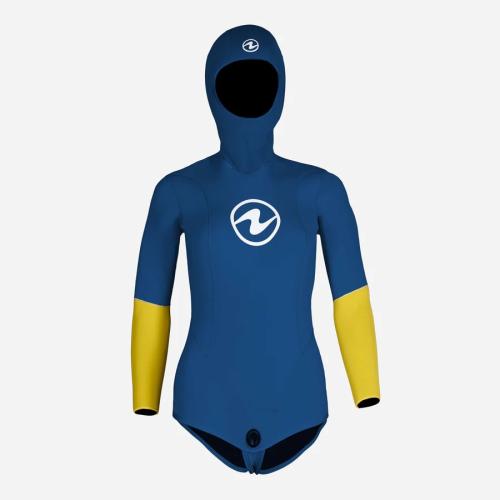 JACKET FREEFLEX PRO 5MM WOMEN DARK BLUE YELLOW M