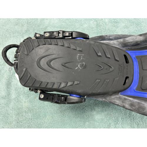 Consignment Blue TUSA X-Pert Zoom fins XS/S