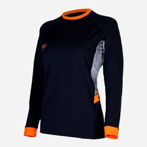 RASHGUARD LF LS WOMEN BLACK/GREY M