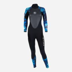 HYDROFLEX FULL SUIT 3MM, BLU-CAMO