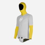 JACKET FREEFLEX PRO 5MM MEN GREY YELLOW M