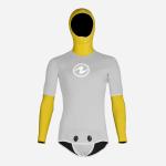 JACKET FREEFLEX PRO 5MM MEN GREY YELLOW M