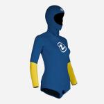 JACKET FREEFLEX PRO 5MM WOMEN DARK BLUE YELLOW M