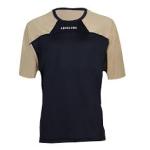 RASHGUARD LF SS MEN BLK/SAND L