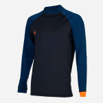 RASHGUARD SF LS MEN BLK/BLU L