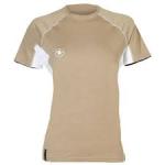 RASHGUARD LF SS WOMEN SAND M