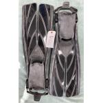 Consignment Black Atomic Aquatics split fin size L
