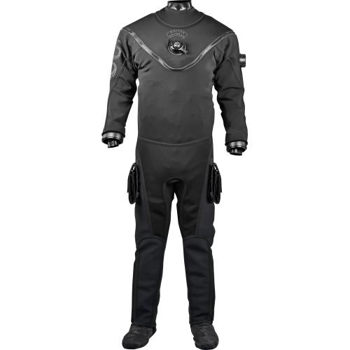 FUSION KRAKEN - All Black - Super-stretch Neoprene - 2 TwinZip Po