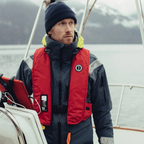 MIT 100 Convertible A/M Inflatable PFD Admiral Grey