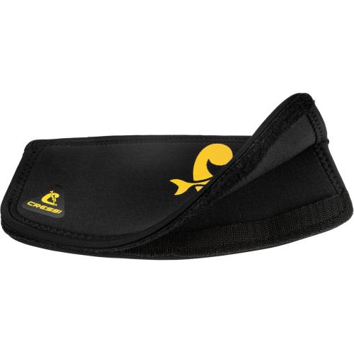 SIMPLY NEO MASK STRAP COVER - BLACK/YELLOW