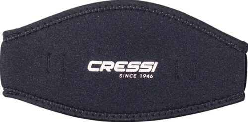 NEOPRENE MASK STRAP COVER - BLACK