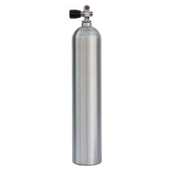 Aluminum 40 Cubic Foot 3000PSI Cylinder Brushed
