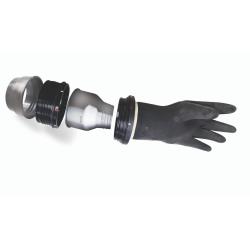 PSI Press Lock Dry Glove system - Small PU ring/marigolds