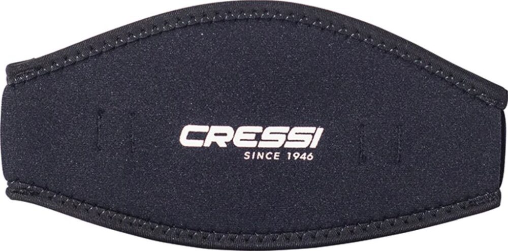 NEOPRENE MASK STRAP COVER - BLACK