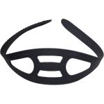 MASK STRAP SILIC BK - suits SHADOW, TREVALLY, SNAPPER EVO