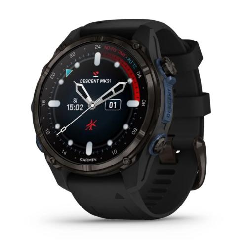 Garmin Descent Mk3i dive computer  43 mm, Carbon grey / black silicone band