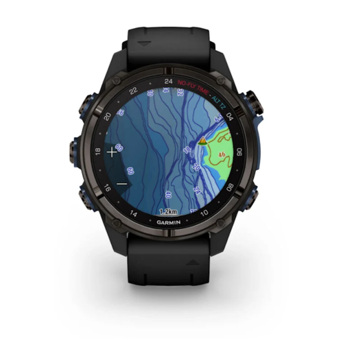 Garmin Descent Mk3i dive computer  43 mm, Carbon grey / black silicone band