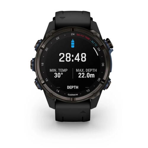 Garmin Descent Mk3i dive computer  43 mm, Carbon grey / black silicone band