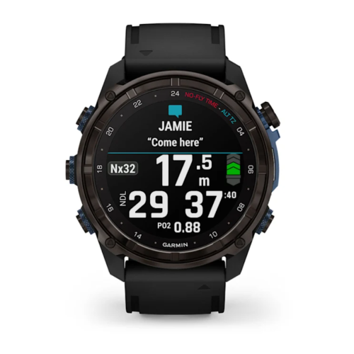 Garmin Descent Mk3i  51 mm, Carbon grey with  black silicone band