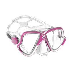 X-Vision Mid 2.0 Clear Pink White Mask