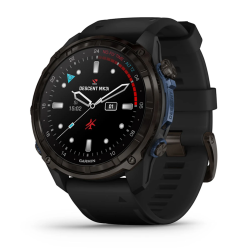 Garmin Descent Mk3i  51 mm, Carbon grey with  black silicone band