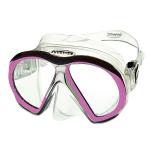 Atomic Aquatics SubFrame Mask Clear/Fuchsia