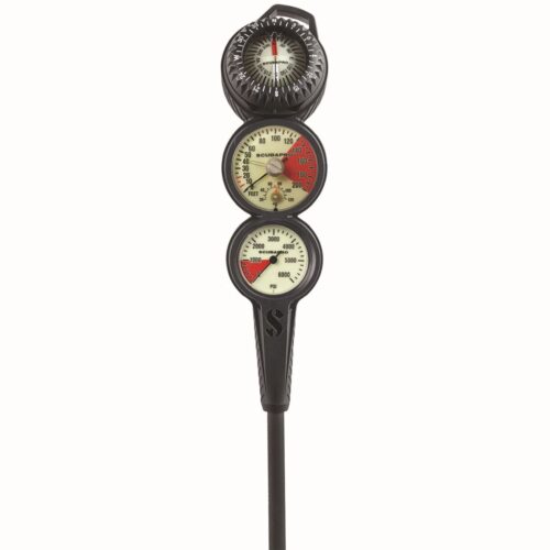 3-Gauge In-line Dive Console - Imperial