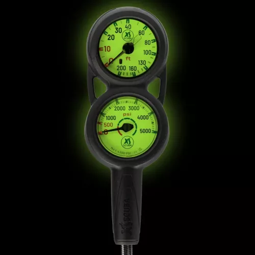 QuikVu Console - Pressure, Depth, Compass