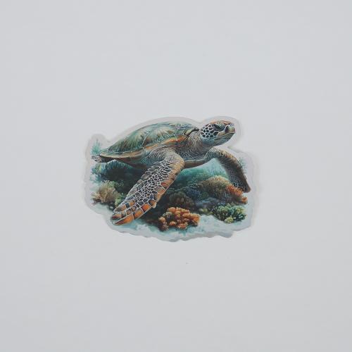 Holographic Turtle Sticker