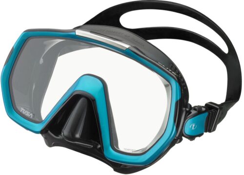 FREEDOM ELITE MASK - OCEAN GREEN/BLACK SILICONE