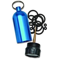 Scuba Tank Keychain W/ Pick - Blue