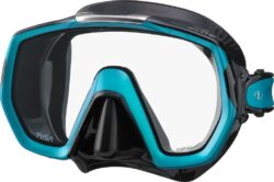 FREEDOM ELITE MASK - OCEAN GREEN/BLACK SILICONE