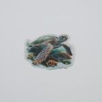 Holographic Turtle Sticker
