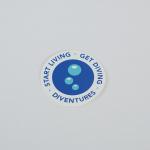 Start Living Get Diving Sticker