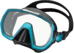 FREEDOM ELITE MASK - OCEAN GREEN/BLACK SILICONE