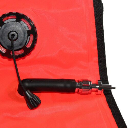 MARKER BUOY, W/ SLING POUCH, ORANGE