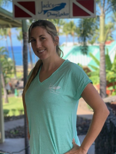 Ladies V-Neck Logo T-Shirt