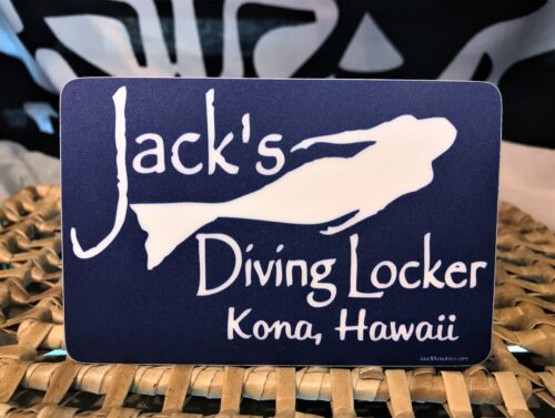 Jack's Diving Locker Sticker