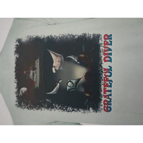 L/S UV Hoodie, Skeleton Diver -3XL