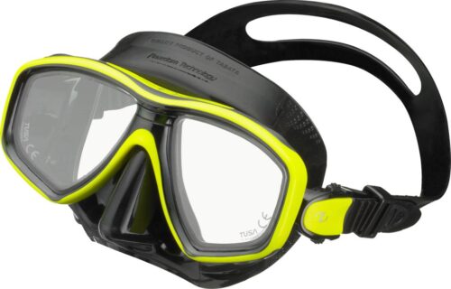 CEOS MASK -BLACK/FLASH YELLOW