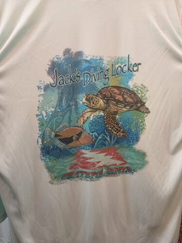 Long Sleeve UV Shirt, Turtle, Seagrass