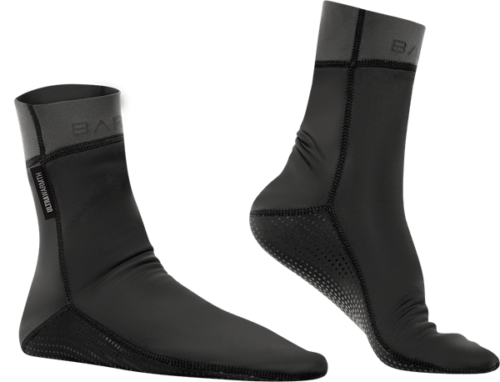 EXOWEAR Socks Unisex - Black - L/XL