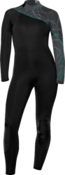 3/2mm Elate Full Womens, Grey - 04