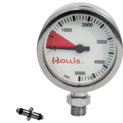PRESSURE GAUGE MODULE PSI -- METAL W/O BOOT