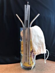 Reusable Metal Straw 4-Pack